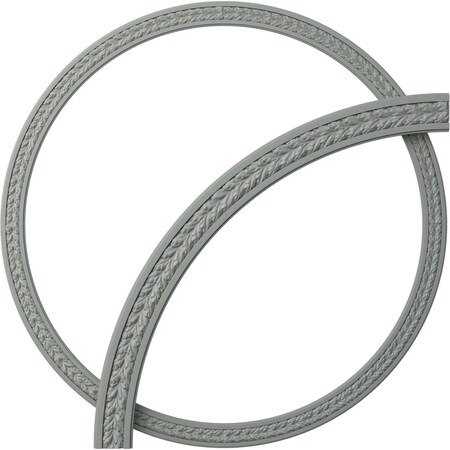 Ekena Millwork 63 3/4-in. OD x 55 7/8-in. ID x 3/4-in. P Cornelia Ceiling Ring Kit CRK64CN